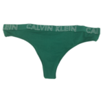 Dámské tanga OU16 zelená – Calvin Klein