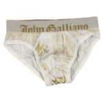 Pánské slipy H095 bílá – John Galliano