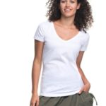 Dámká hlenka/košilka V-neck 22200