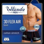 Pánské boxerky 3D FLEX AIR BOXER – BELLINDA – černá