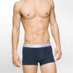 Calvin Klein Boxerky Liquid Microfiber Modré