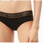 Calvin Klein Kalhotky Logo Lace Black