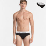 Calvin Klein Slipy Stretch Černé 3pack