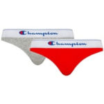 2 ks bavlněných kalhotek CHAMPION BRIEF CLASSIC 2x – CHAMPION – šedá