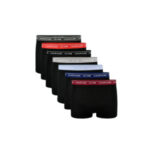 7PACK pánské boxerky CK ONE černé (NB2860A-W03)