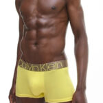 Pánské boxerky – NB2540A ZI1 – žlutá – Calvin Klein