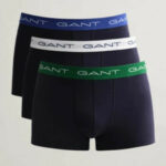 3PACK pánské boxerky Gant modré (902223003-433)