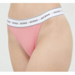 Dámské tanga O2BE04KBBU1 G620 lososová – Guess