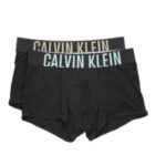 Pánské boxerky 2pack NB2602A  6HF černá – Calvin Klein